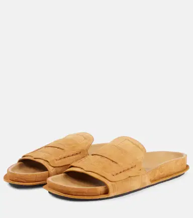 Jacquemus Mocassin suede slides | Thumbnail 2 Jacquemus Mocassin suede slides | Thumbnail 2