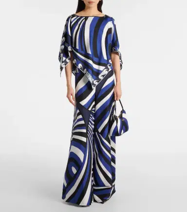 Pucci Iride silk twill palazzo pants | Thumbnail 3 Pucci Iride silk twill palazzo pants | Thumbnail 3