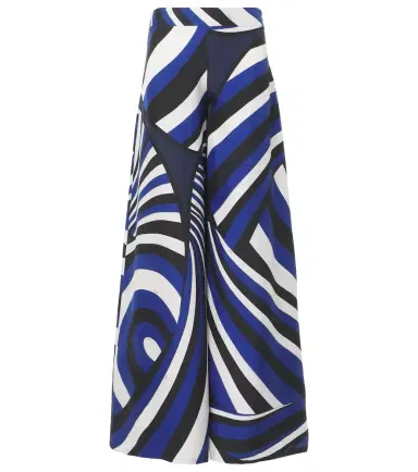 Pucci Iride silk twill palazzo pants | Thumbnail 1 Pucci Iride silk twill palazzo pants | Thumbnail 1
