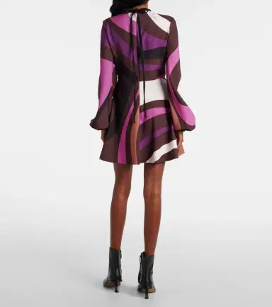 Pucci Marmo cady minidress | Thumbnail 6 Pucci Marmo cady minidress | Thumbnail 6
