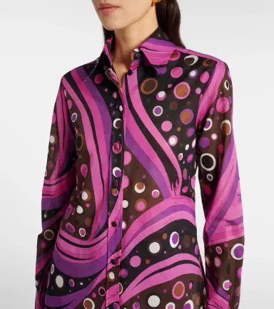 PUCCI Fontane cotton muslin shirt | Thumbnail 4 PUCCI Fontane cotton muslin shirt | Thumbnail 4