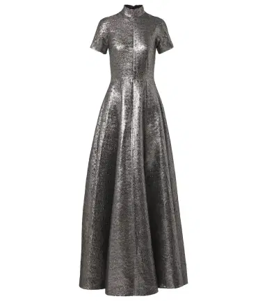 Emilia Wickstead Malinda jacquard gown | Thumbnail 1 Emilia Wickstead Malinda jacquard gown | Thumbnail 1