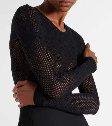 Wardrobe.NYC Wardrobe. NYC x RHW Web wool-blend bodysuit | Thumbnail 3 Wardrobe.NYC Wardrobe. NYC x RHW Web wool-blend bodysuit | Thumbnail 3