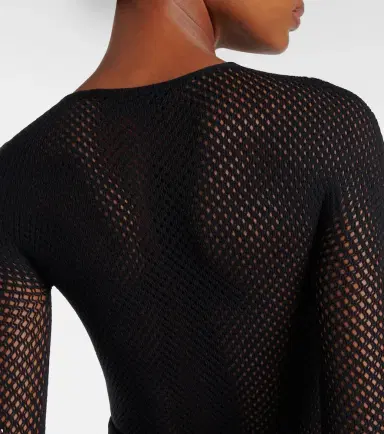 Wardrobe.NYC Wardrobe. NYC x RHW Web wool-blend bodysuit | Thumbnail 4 Wardrobe.NYC Wardrobe. NYC x RHW Web wool-blend bodysuit | Thumbnail 4