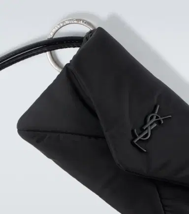 Saint Laurent Cassandre Mini leather-trimmed crossbody bag | Thumbnail 2 Saint Laurent Cassandre Mini leather-trimmed crossbody bag | Thumbnail 2