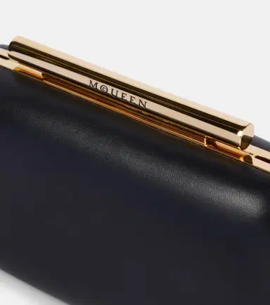 McQueen T-Bar leather box clutch | Thumbnail 4 McQueen T-Bar leather box clutch | Thumbnail 4
