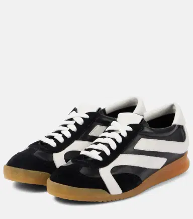 Proenza Schouler Track suede-trimmed leather sneakers | Thumbnail 2 Proenza Schouler Track suede-trimmed leather sneakers | Thumbnail 2