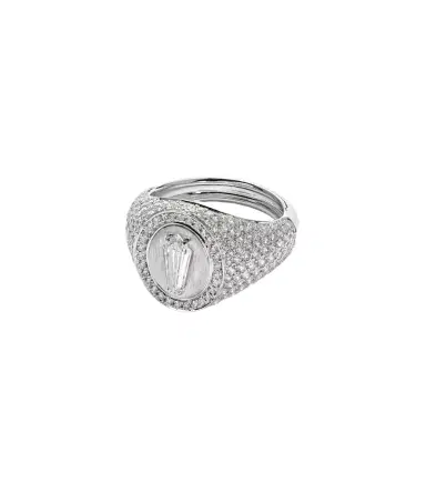 Kamyen Kite 18kt white gold ring with diamonds | Thumbnail 1 Kamyen Kite 18kt white gold ring with diamonds | Thumbnail 1