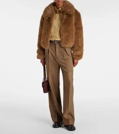 The Frankie Shop Hope faux fur jacket | Thumbnail 4 The Frankie Shop Hope faux fur jacket | Thumbnail 4