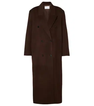 The Frankie Shop Gaia double-breasted wool-blend coat | Thumbnail 1 The Frankie Shop Gaia double-breasted wool-blend coat | Thumbnail 1