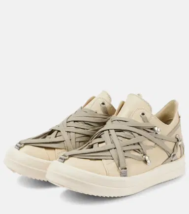 Rick Owens Hollywood Megalace suede sneakers | Thumbnail 3 Rick Owens Hollywood Megalace suede sneakers | Thumbnail 3