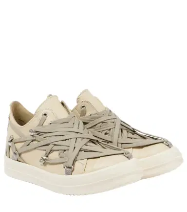 Rick Owens Hollywood Megalace suede sneakers | Thumbnail 1 Rick Owens Hollywood Megalace suede sneakers | Thumbnail 1