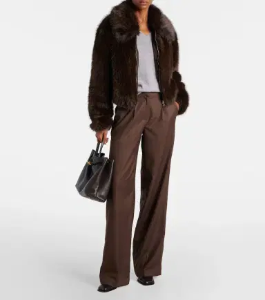 The Frankie Shop Hope faux fur jacket | Thumbnail 2 The Frankie Shop Hope faux fur jacket | Thumbnail 2