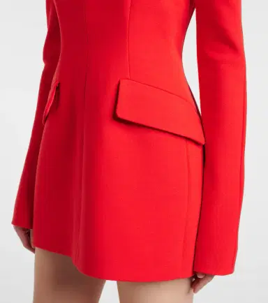 Sportmax Terfrite wool-blend gabardine minidress | Thumbnail 3 Sportmax Terfrite wool-blend gabardine minidress | Thumbnail 3