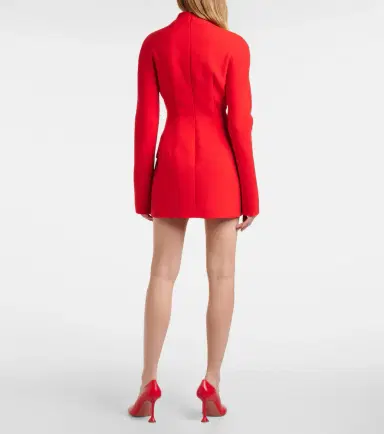 Sportmax Terfrite wool-blend gabardine minidress | Thumbnail 4 Sportmax Terfrite wool-blend gabardine minidress | Thumbnail 4