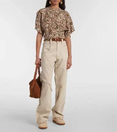 Isabel Marant Beth shearling-trimmed leather sneakers | Thumbnail 5 Isabel Marant Beth shearling-trimmed leather sneakers | Thumbnail 5
