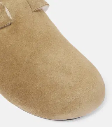 Isabel Marant Mirvin shearling-lined suede clogs | Thumbnail 2 Isabel Marant Mirvin shearling-lined suede clogs | Thumbnail 2