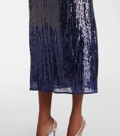 Rixo Kelly sequined midi skirt | Thumbnail 4 Rixo Kelly sequined midi skirt | Thumbnail 4