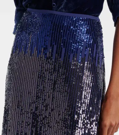 Rixo Kelly sequined midi skirt | Thumbnail 5 Rixo Kelly sequined midi skirt | Thumbnail 5