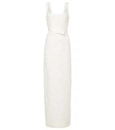 Markarian Robin floral jacquard gown | Thumbnail 1 Markarian Robin floral jacquard gown | Thumbnail 1