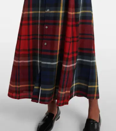 Polo Ralph Lauren Checked cotton-blend shirt dress | Thumbnail 2 Polo Ralph Lauren Checked cotton-blend shirt dress | Thumbnail 2
