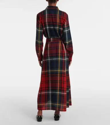 Polo Ralph Lauren Checked cotton-blend shirt dress | Thumbnail 3 Polo Ralph Lauren Checked cotton-blend shirt dress | Thumbnail 3