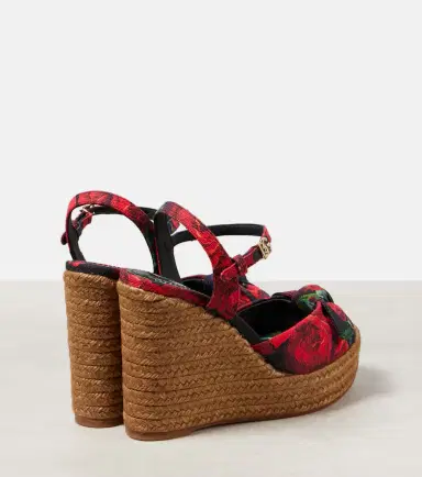 Dolce & Gabbana Floral canvas espadrille wedges | Thumbnail 2 Dolce & Gabbana Floral canvas espadrille wedges | Thumbnail 2