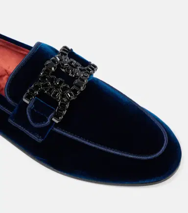 Tod's Kate embellished velvet loafers | Thumbnail 3 Tod's Kate embellished velvet loafers | Thumbnail 3
