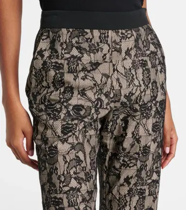 Joseph Tokyo patchwork lace flared pants | Thumbnail 2 Joseph Tokyo patchwork lace flared pants | Thumbnail 2