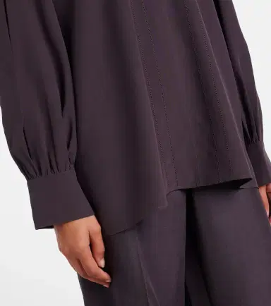 Joseph Rivoli silk crêpe de chine blouse | Thumbnail 4 Joseph Rivoli silk crêpe de chine blouse | Thumbnail 4
