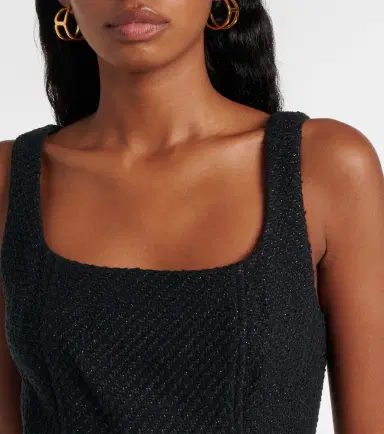 Veronica Beard Delphine cotton-blend minidress | Thumbnail 6 Veronica Beard Delphine cotton-blend minidress | Thumbnail 6