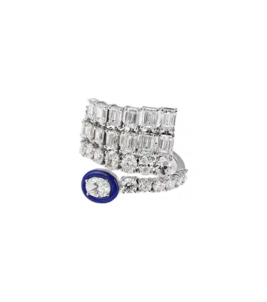 Kamyen 18kt white gold ring with diamonds | Thumbnail 1 Kamyen 18kt white gold ring with diamonds | Thumbnail 1