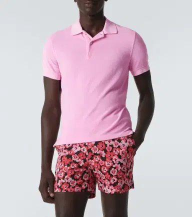 Tom Ford Cotton-blend terry polo shirt | Thumbnail 3 Tom Ford Cotton-blend terry polo shirt | Thumbnail 3