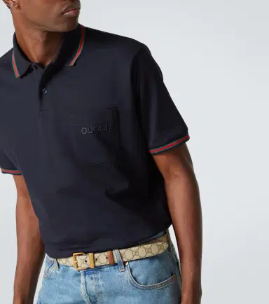 Gucci Double G cotton-blend piqué polo shirt | Thumbnail 5 Gucci Double G cotton-blend piqué polo shirt | Thumbnail 5