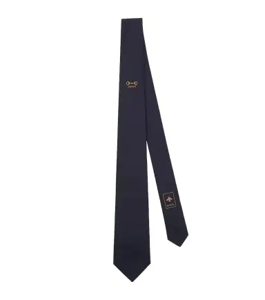Gucci Horsebit silk jacquard tie | Thumbnail 1 Gucci Horsebit silk jacquard tie | Thumbnail 1