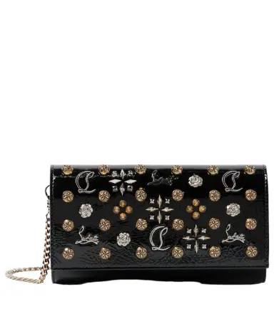 Christian Louboutin Paloma patent leather wallet on chain | Thumbnail 1 Christian Louboutin Paloma patent leather wallet on chain | Thumbnail 1