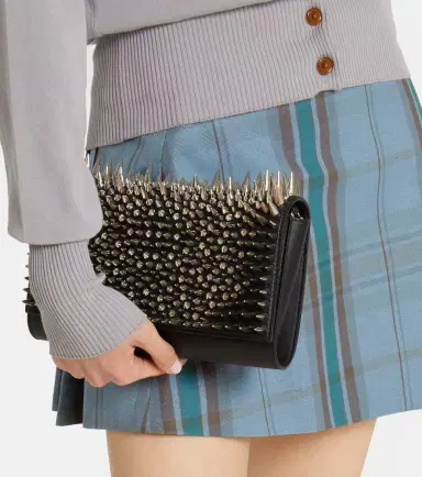 Christian Louboutin Paloma spiked leather clutch | Thumbnail 4 Christian Louboutin Paloma spiked leather clutch | Thumbnail 4