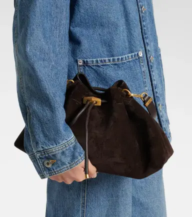 Jimmy Choo Bon Bon Small suede bucket bag | Thumbnail 7 Jimmy Choo Bon Bon Small suede bucket bag | Thumbnail 7