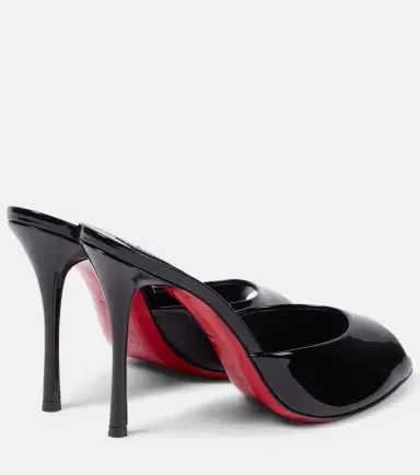 Christian Louboutin Me Dolly 100 patent leather mules | Thumbnail 2 Christian Louboutin Me Dolly 100 patent leather mules | Thumbnail 2