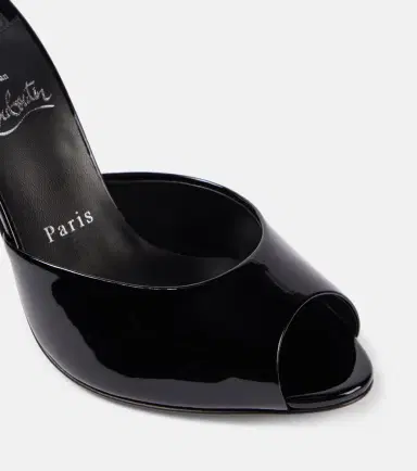Christian Louboutin Me Dolly 100 patent leather mules | Thumbnail 3 Christian Louboutin Me Dolly 100 patent leather mules | Thumbnail 3