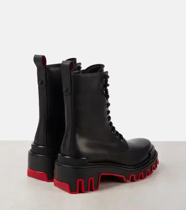 Christian Louboutin Dune Trott Alta leather combat boots | Thumbnail 4 Christian Louboutin Dune Trott Alta leather combat boots | Thumbnail 4