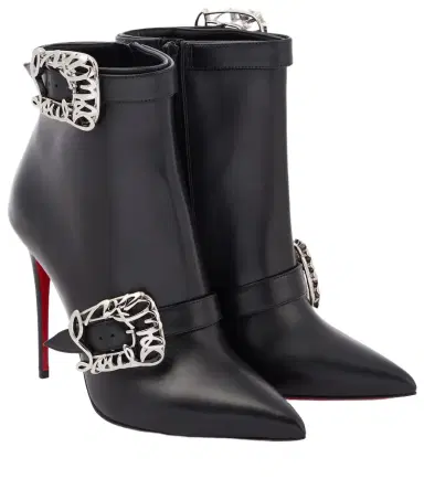 Christian Louboutin Giddylina 100 leather ankle boots | Thumbnail 1 Christian Louboutin Giddylina 100 leather ankle boots | Thumbnail 1