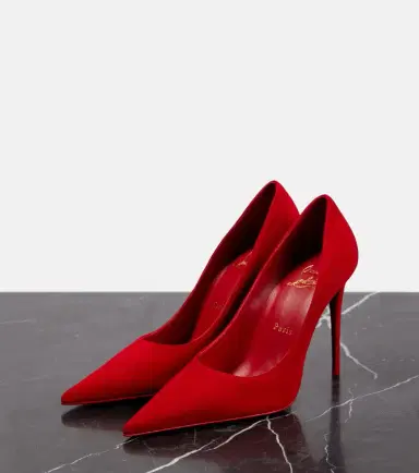 Christian Louboutin Kate Max 100 suede pumps | Thumbnail 3 Christian Louboutin Kate Max 100 suede pumps | Thumbnail 3