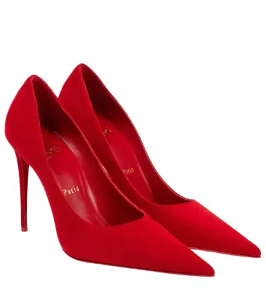 Christian Louboutin Kate Max 100 suede pumps | Thumbnail 1 Christian Louboutin Kate Max 100 suede pumps | Thumbnail 1