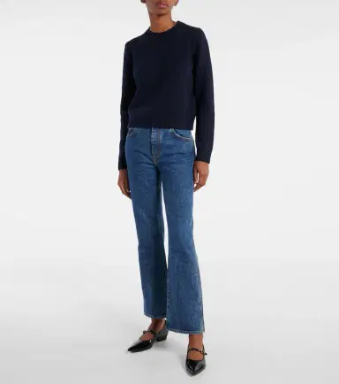 Khaite Vivian cropped bootcut jeans | Thumbnail 2 Khaite Vivian cropped bootcut jeans | Thumbnail 2