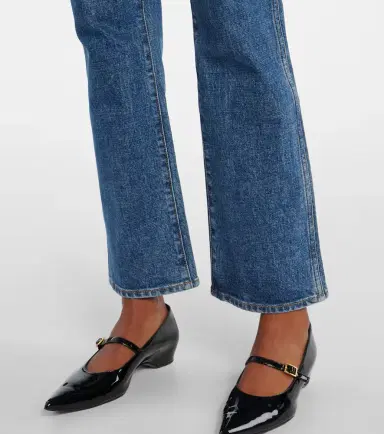Khaite Vivian cropped bootcut jeans | Thumbnail 4 Khaite Vivian cropped bootcut jeans | Thumbnail 4
