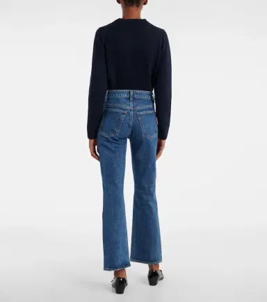 Khaite Vivian cropped bootcut jeans | Thumbnail 6 Khaite Vivian cropped bootcut jeans | Thumbnail 6