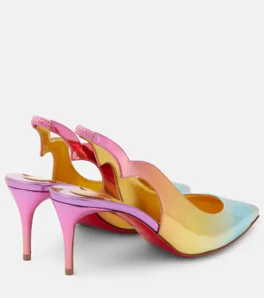 Christian Louboutin Hot Chick 70 leather slingback pumps | Thumbnail 4 Christian Louboutin Hot Chick 70 leather slingback pumps | Thumbnail 4