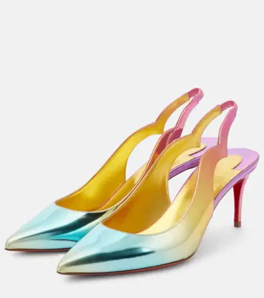 Christian Louboutin Hot Chick 70 leather slingback pumps | Thumbnail 5 Christian Louboutin Hot Chick 70 leather slingback pumps | Thumbnail 5