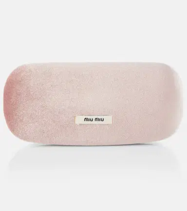 Miu Miu Logo oval sunglasses | Thumbnail 3 Miu Miu Logo oval sunglasses | Thumbnail 3